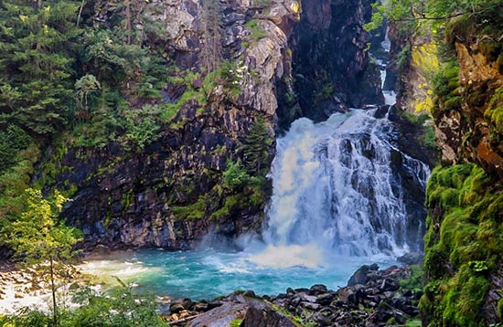 Le cascate di Riva